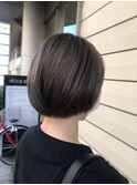 ナチュラルショートボブ