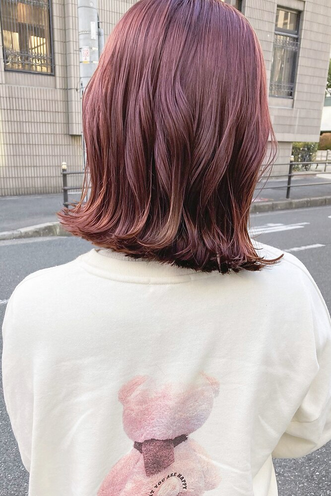2026年冬】ミルクティーピンクの髪型・ヘアアレンジ｜人気順