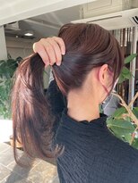 サラジュ 西宮北口店(SARAJU) 【SARAJU 西宮北口店】ツヤサラ☆レッドブラウン