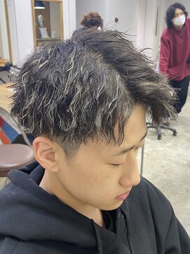 エルオム(EL.HOMME) 【RYUYA】アップバング×ツイスパ×メッシュ