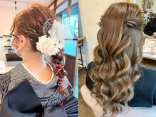 ＊ヘアアレンジ＆着付＊フォーマルもカジュアルもOK！浴衣や着物の着付けも対応◎