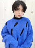 【本物の似合わせカット☆黒髪ショート】