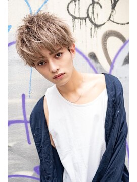 ハバナ 渋谷(HAVANA) モテる束感/ハイトーンツーブロックマッシュ/ハイライト