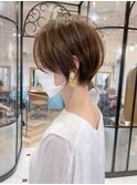 武井俊樹/ベリーショートカット美髪ピンクブラウン髪質改善