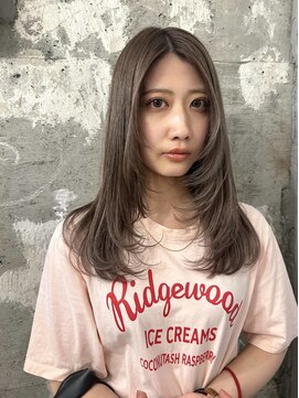 シータ(sheta) 【表参道sheta小林】10代20代グレージュカラーハイトーンカラー