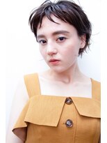 シック(Chic)&nbsp;ウルフマッシュ ブルーグレージュ カーキアッシュショートウルフ