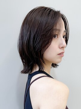 ロンド ロワール 門前仲町(Lond Loire) ボブショートボブ縮毛矯正ベージュグレージュ門前仲町