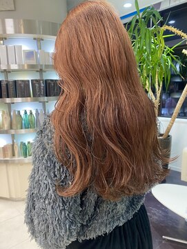 プランタン フォー ヘアー(printemps FOR HAIR) __オレンジベージュ__オレンジブラウン__柔らかみのあるカラー