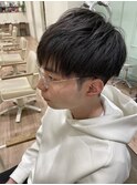 【かほ】刈り上げマッシュ
