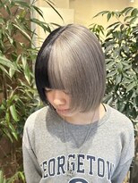 アニュー(A'nyu)&nbsp;ハーフカラーケアブリーチルーツカラーアンブレラカラー