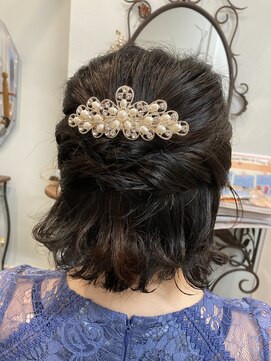 遊イング(遊ing) ハーフアップ