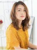 八潮/髪質改善/ニュアンスカラー☆ふんわりウェーブミディアムk