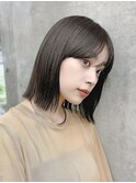 イメチェン美髪小顔似合わせカットサイドバングボブカット