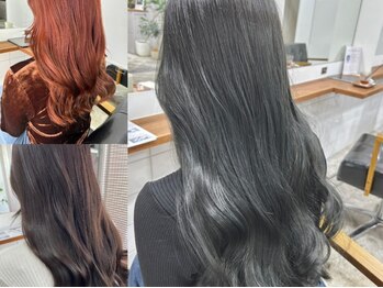 ヘアーデザイン ドア(hair design door)の写真/お客様のご要望を直接把握しながら最後まで施術するから、理想のヘアスタイルを実現できる♪