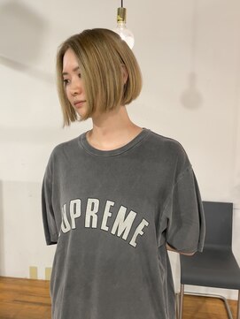 ドットプラス リム(Dot+LIM) (stylist曽我)明るめグラデーションカラーボブ