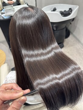 ミントリーフ 田中店(Mint leaf) 髪質改善カラー、絹髪カラーエステ