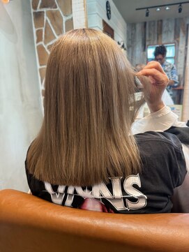 ロゴス 天王台北口店(LOGOS) クラゲヘアー/小顔に見せるヘア/ココアベージュ/天王台