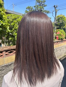 エルモ(ELMO) 髪質改善カラー×ブラウン