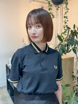 サロン シー(salon sea) salon sea奥村 あごラインボブ