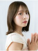 ことりベージュ大人可愛いロングウルフ//志木10代20代30代