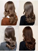 20代30代秋カラー◎くびれヘア艶髪チョコレートブラウン