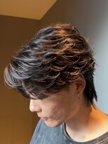 エデアンルクラ 下通(EDEAN Leclat)&nbsp;熊本メンズヘア　フェザーパーマ　センターパート