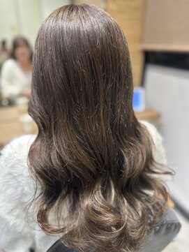 クープシゾー(coupe ciseaux) セピアオリーブカラー