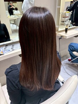 コルソ バイ ケーツー(CORSO by k-two) 艶髪/髪質改善/ダークブラウン/レイヤーカット/透明感