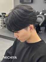 アンドメゾンオム(&Maison. homme) 【好印象ヘア】センターパート