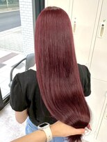 ファブルヘア(FABLE HAIR) ワインレッド