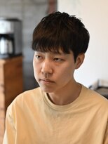 リム メンズヘア(LIM men's hair) 夏髪抜け感大人マッシュ【倉敷メンズカット専門/美容院/理容室】