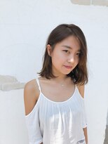 コジック ヘアアンドアイ(Cogic hair & eye) 10代20代30代ナチュラル黒髪暗髪耳掛け大人ゆるふわロブ☆