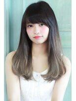 ヘアーアートシフォン 川口東口店(hair art chiffon) ブルージュカラー&ヴェールウェーブの似合わせカット大人ボブ