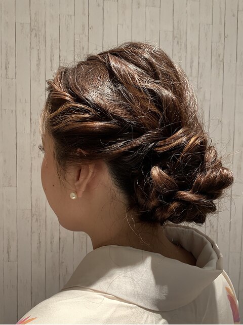 着物 ヘアアレンジ