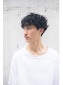 コリアンスタイル/韓国マッシュ/ツーブロックマッシュ/春パーマ
