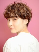 ベック ヘアサロン(BEKKU hair salon)&nbsp;大人可愛いくるくるショートパーマ♪マッシュベース♪