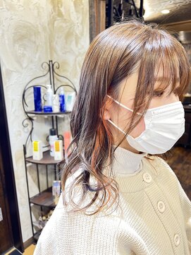 ヘアー クリエイト カルバリ(HAIR CREATE Calbari) ピンキーピアスカラー