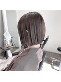 【担当JUN】乾かすだけでまとまるボブ☆