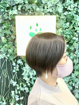 ロゴス 湖北本店(LOGOS) 着物ヘア/ダークアッシュ/ミディアムレイヤーカット/我孫子