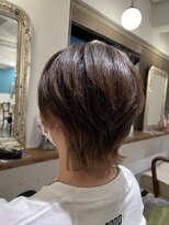 ムーン(moon) #似合わせカット #アースカラー #くびれヘア #デザインカラー