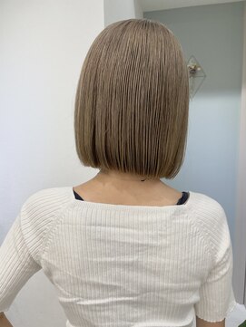 トゥーリ 薬院店(tuuli) tuuli miyu サラツヤハイトーンボブ/20代30代40代50代