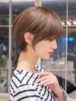 サーカス バイ ビュートリアム 青山(CIRCUS by BEAUTRIUM)&nbsp;ショートボブ20代30代ココアブラウン髪質改善青山表参道