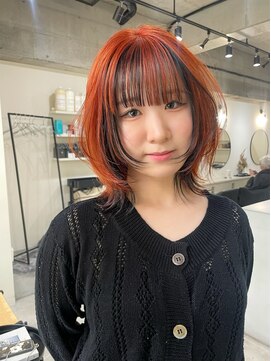 ラキングキョウト(LA KING KYOTO) オレンジ×ブラック