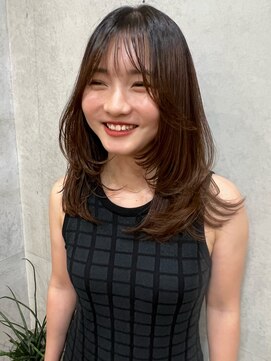 サイン 表参道(SIGN) インナーカラーハイライトカラーレイヤーカット