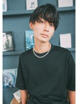 ケーズ コレクション 本荘店(K's collection) メンズツーブロックマッシュ/アッシュブラック