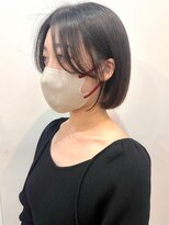 ラフ フロム ガーデン(Laf from GARDEN)&nbsp;ショートヘア/レイヤーカット/ダークアッシュ/韓国風