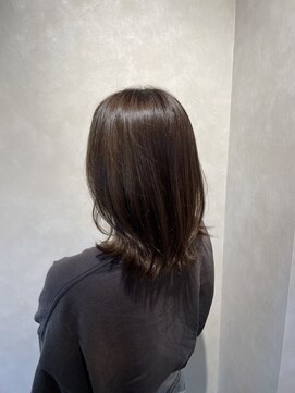 エンドロール(end roll) ボブレイヤー/メルティカラー/チャコールグレー