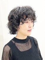 モリオフロムロンドン 松戸店(Morio from London)&nbsp;【松戸 藤原】黒髪　レイヤーボブパーマ