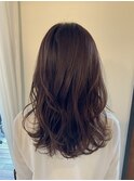 大人巻き髪スタイル×ミディアム