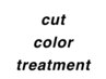 カット+プレミアムカラー+TOKIO 5stepトリートメント ￥11500